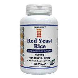 First Step ���T Red Yeast 600mg/���U�ï�CoQ10 120 ���n (����)
